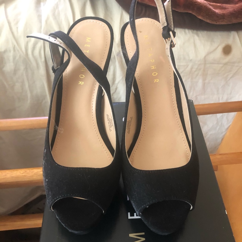 Black heels